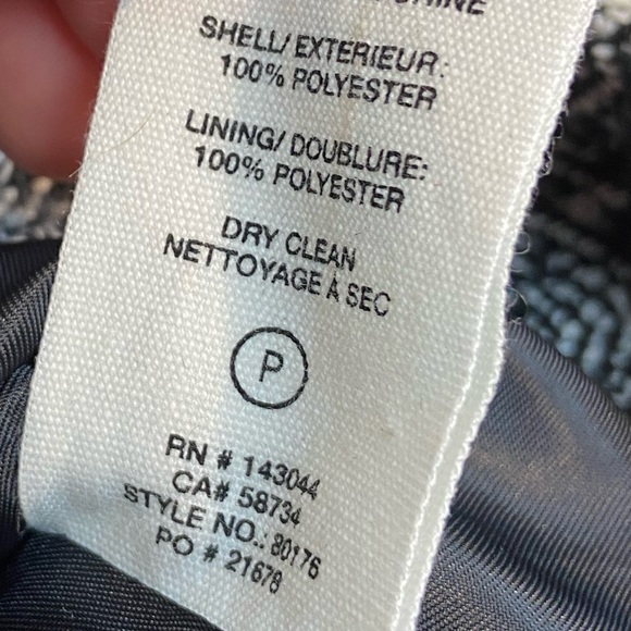 Anthropologie X Avec Les Filles Relaxed Patch-Pocket Tweed Blazer Coat - Picture 9 of 11